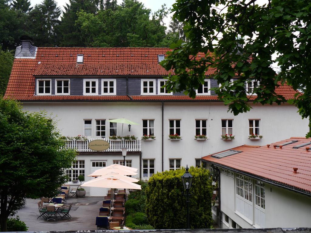 Haus Honigstal Landhaus Cafe Lägenhet Wuppertal Exteriör bild